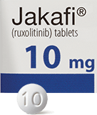 Jakafi® ruxolitinib 10 mg tablet
