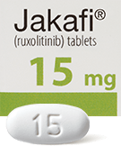 Jakafi® ruxolitinib 15 mg tablet